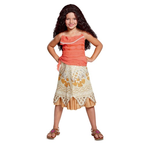 Costume moana deluxe ufficiale - costume,