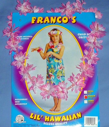 Costume hawaiano abito con - hawaiano-abito,