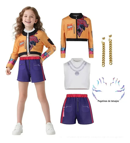 Costume bambina rumi - costume, 7-8
