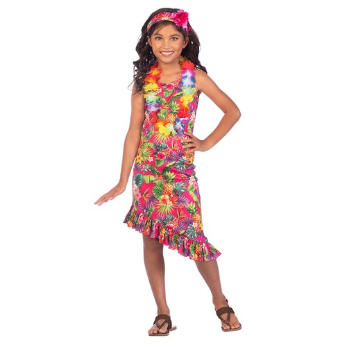 Amscan hawaii vestito rosa - hawaii,
