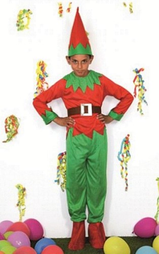 Costume vestito folletto bimbo - costume,