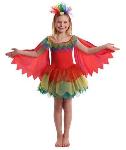 Costume uccellino pappagallo