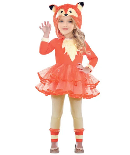 Costume volpe bambina - , vestito