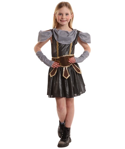 Costume guerriero bambina - costume,
