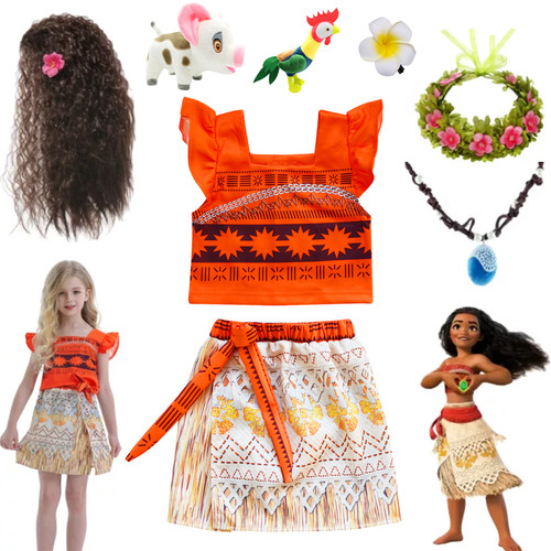 Costume principessa moana - costume,
