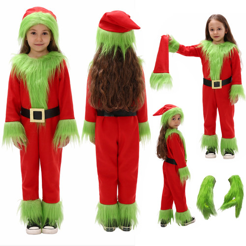 Costume natale grinch bambini - costume,