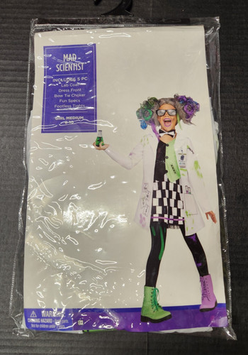 Costume halloween scienziato - costume,